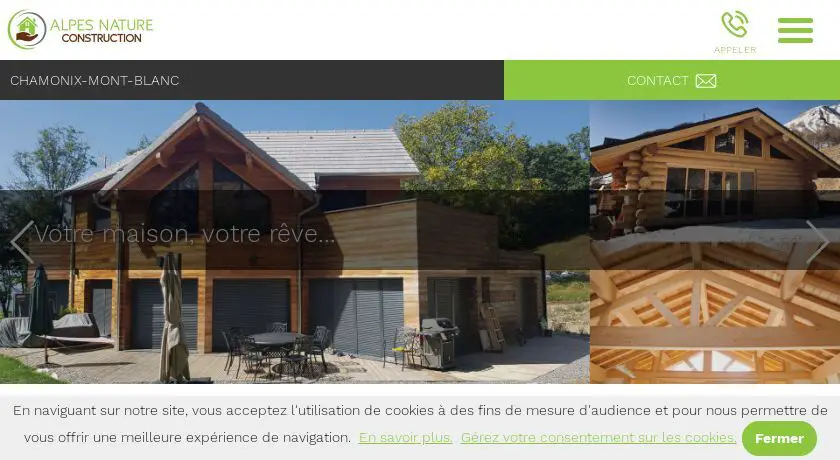 Construction maison et chalet ossature bois, Chamonix (74)