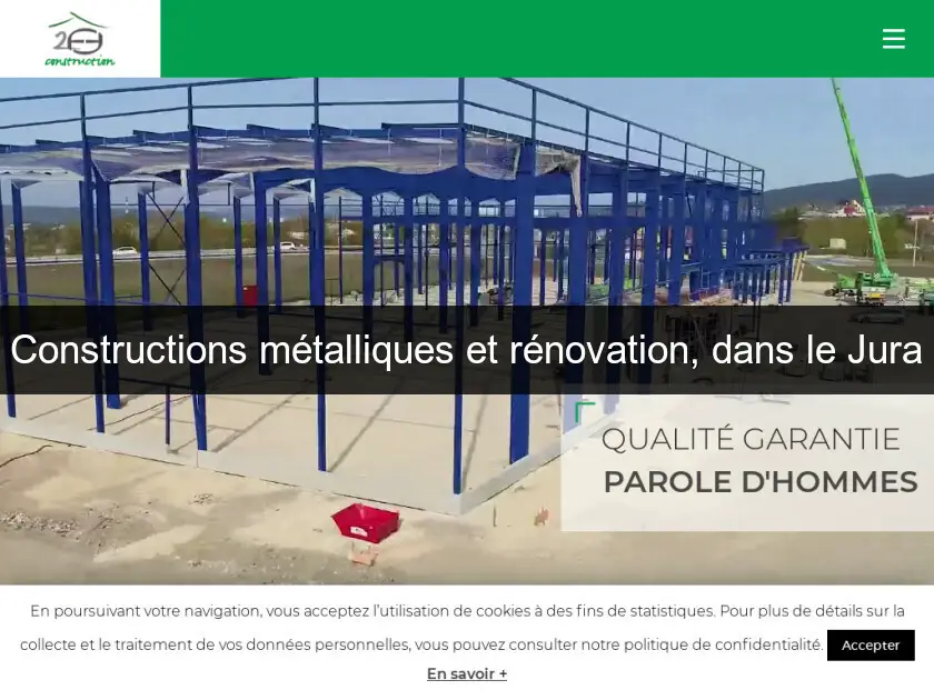Constructions métalliques et rénovation, dans le Jura
