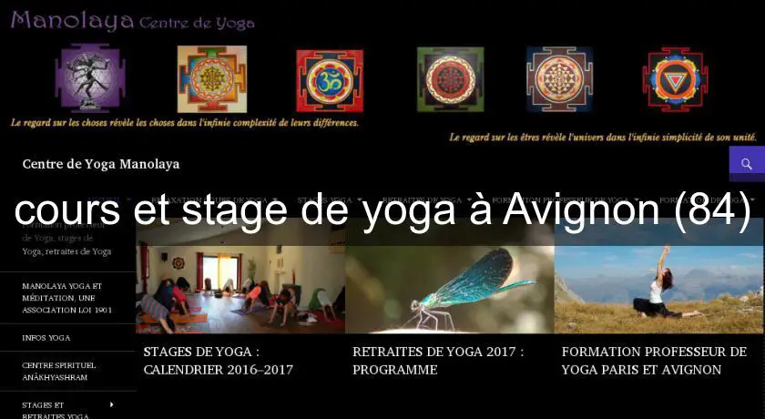 cours et stage de yoga à Avignon (84)