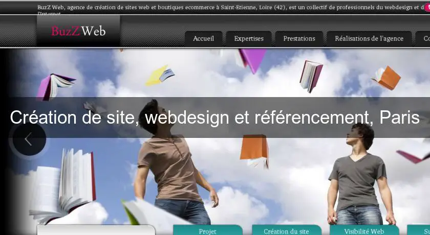 Création de site, webdesign et référencement, Paris