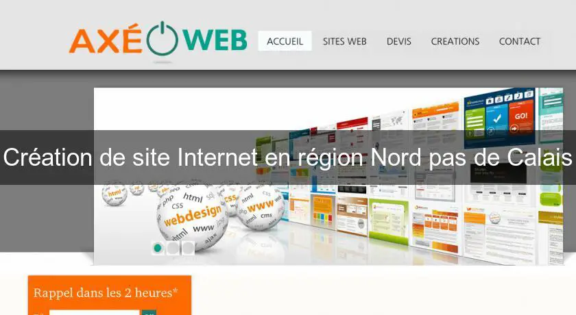 Création de site Internet en région Nord pas de Calais