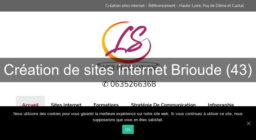 Création de sites internet Brioude (43)