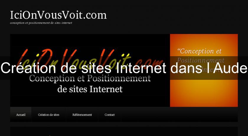 Création de sites Internet dans l'Aude