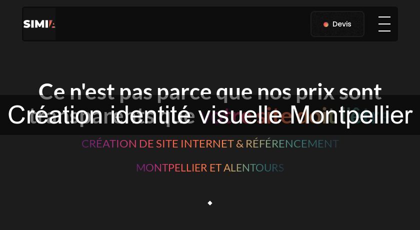 Création identité visuelle Montpellier