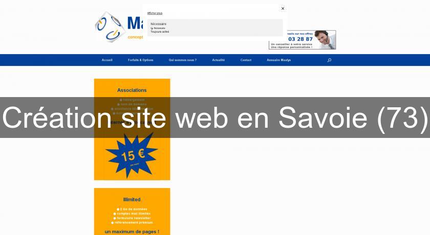 Création site web en Savoie (73)