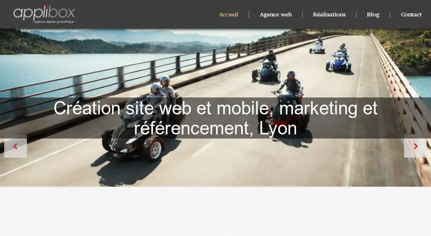 Création site web et mobile, marketing et référencement, Lyon
