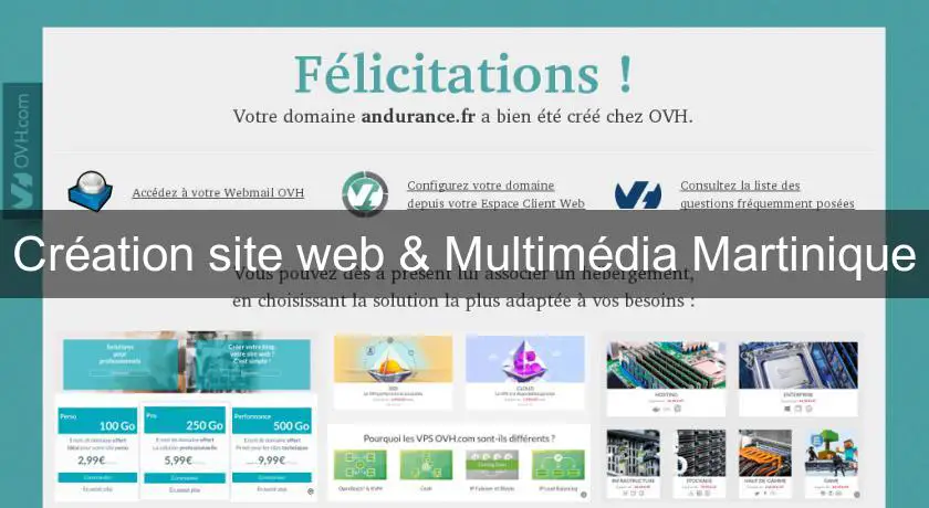 Création site web & Multimédia Martinique