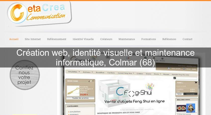 Création web, identité visuelle et maintenance informatique, Colmar (68)