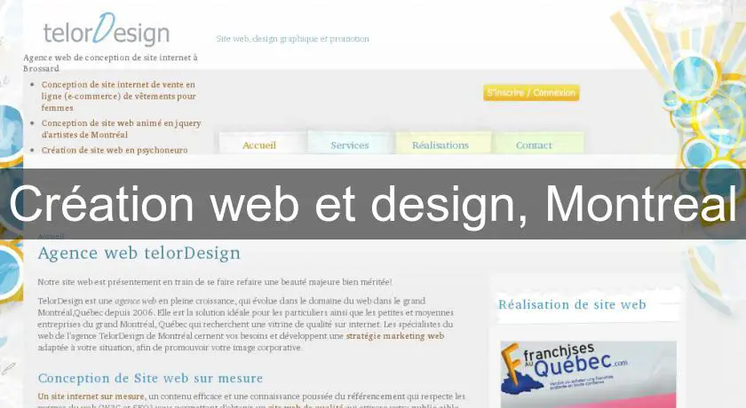 Création web et design, Montreal