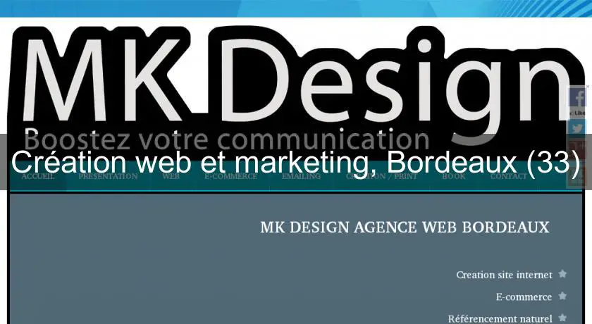 Création web et marketing, Bordeaux (33)