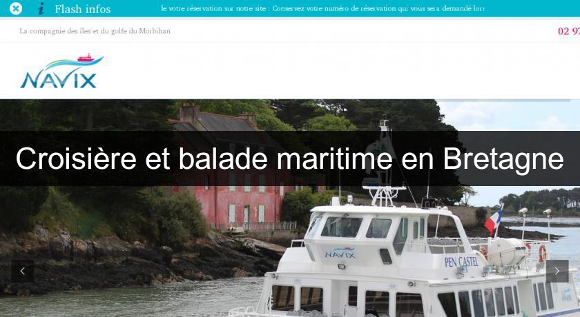 Croisière et balade maritime en Bretagne