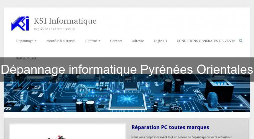 Dépannage informatique Pyrénées Orientales