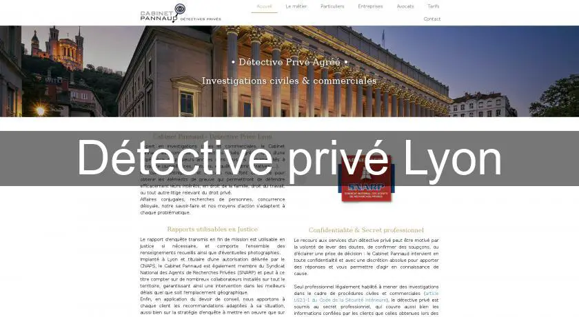 Détective privé Lyon