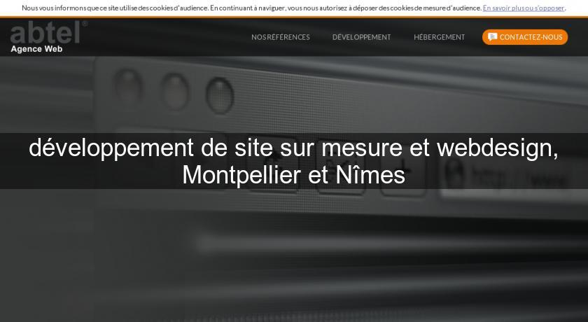 développement de site sur mesure et webdesign, Montpellier et Nîmes