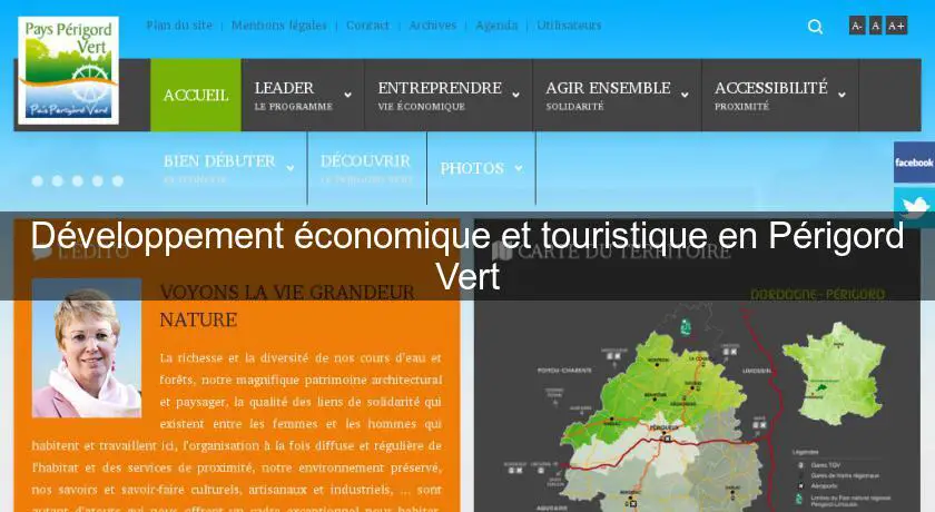 Développement économique et touristique en Périgord Vert