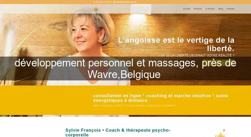 développement personnel et massages, près de Wavre,Belgique 