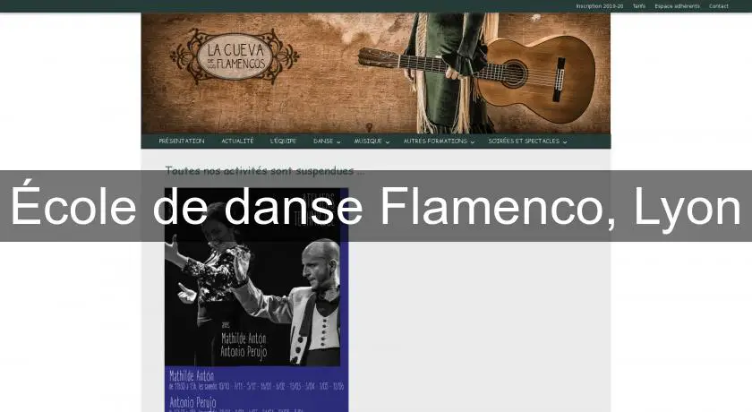 École de danse Flamenco, Lyon