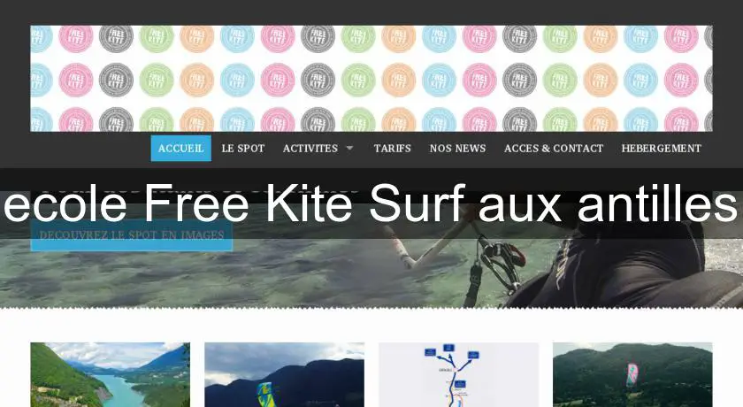 ecole Free Kite Surf aux antilles