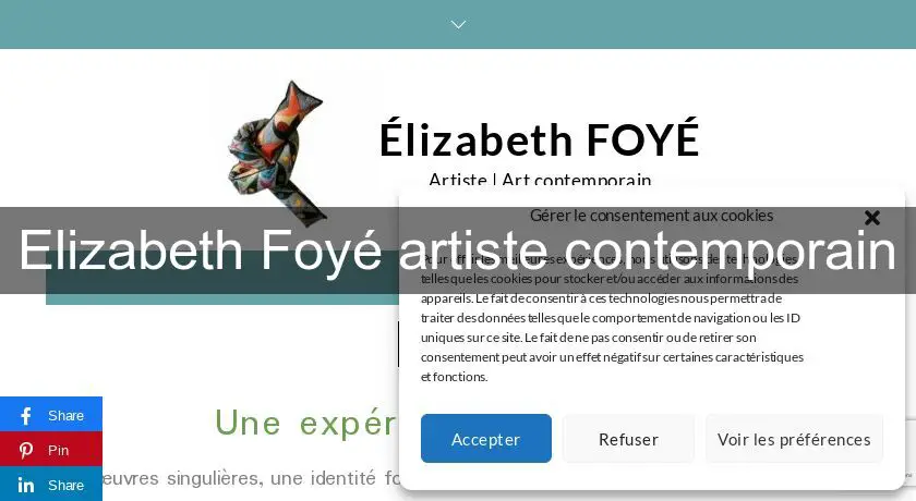 Elizabeth Foyé artiste contemporain