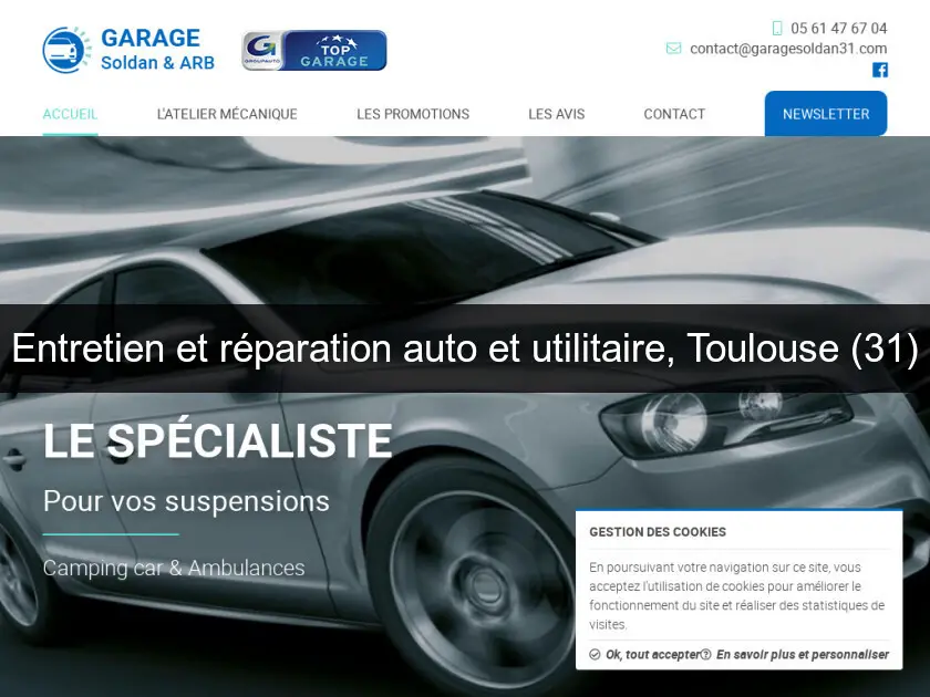 Entretien et réparation auto et utilitaire, Toulouse (31)