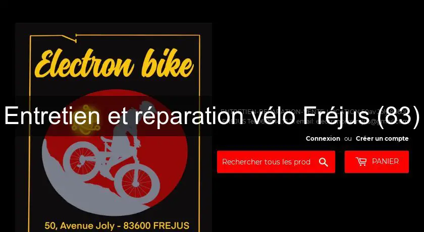 Entretien et réparation vélo Fréjus (83)
