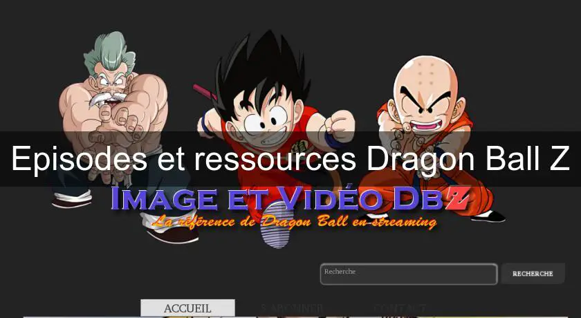 Episodes et ressources Dragon Ball Z