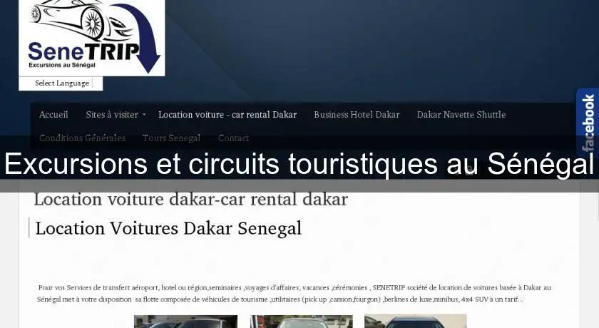 Excursions et circuits touristiques au Sénégal