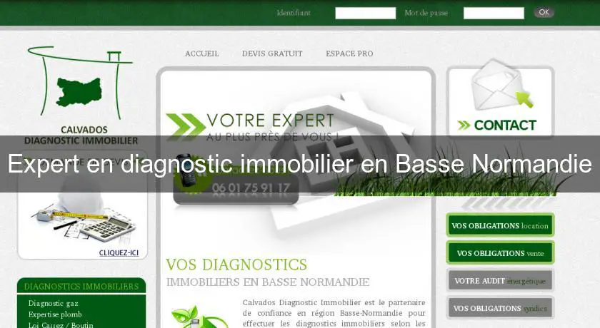 Expert en diagnostic immobilier en Basse Normandie
