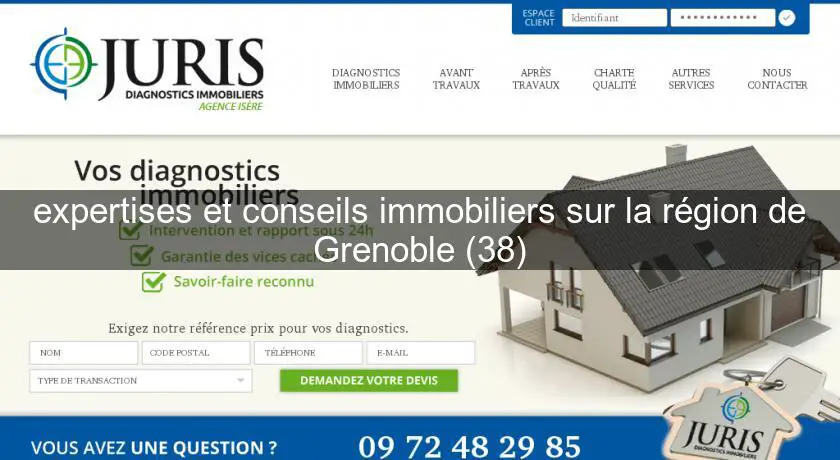 expertises et conseils immobiliers sur la région de Grenoble (38)