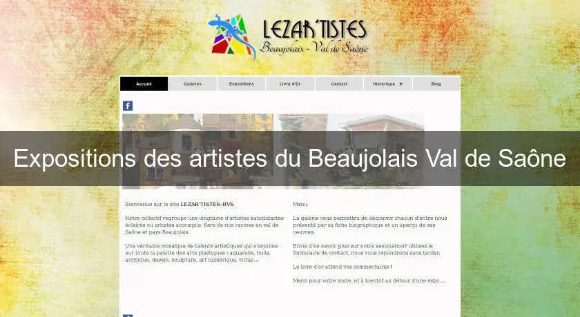 Expositions des artistes du Beaujolais Val de Saône