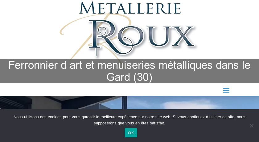 Ferronnier d'art et menuiseries métalliques dans le Gard (30)