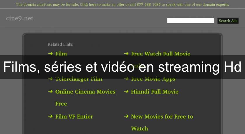 Films, séries et vidéo en streaming Hd