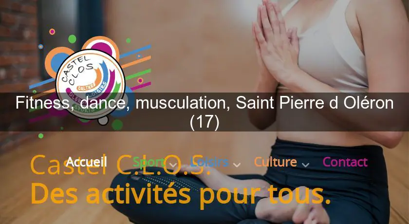 Fitness, danse, musculation, Saint Pierre d'Oléron (17)