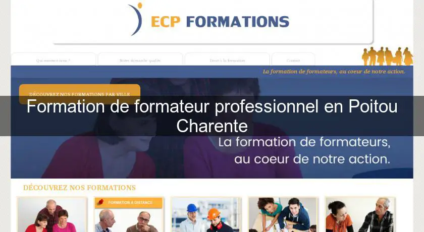 Formation de formateur professionnel en Poitou Charente