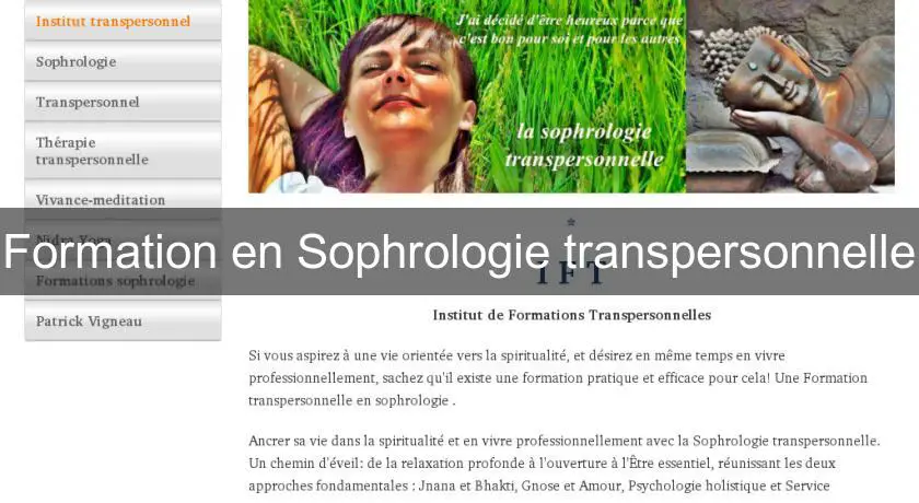 Formation en Sophrologie transpersonnelle
