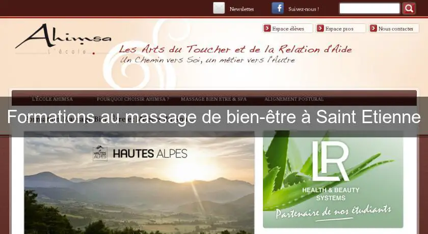 Formations au massage de bien-être à Saint Etienne