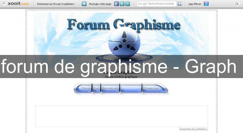 forum de graphisme - Graph'