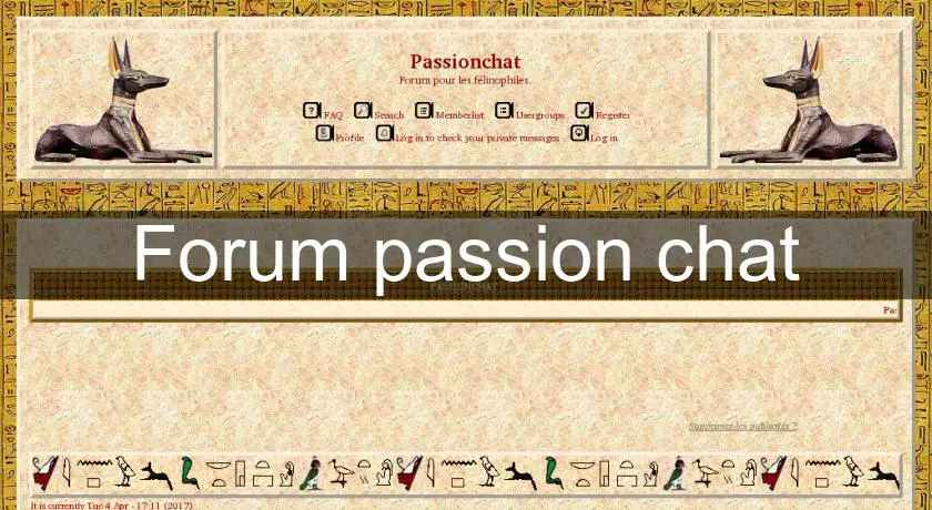Forum passion chat