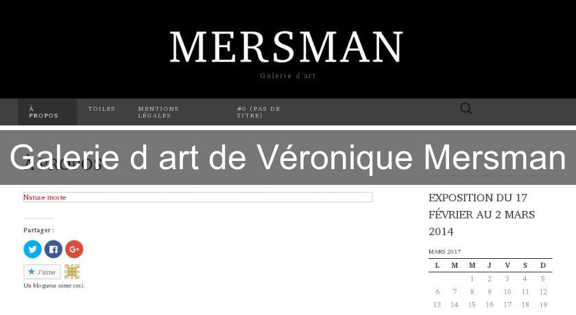 Galerie d'art de Véronique Mersman