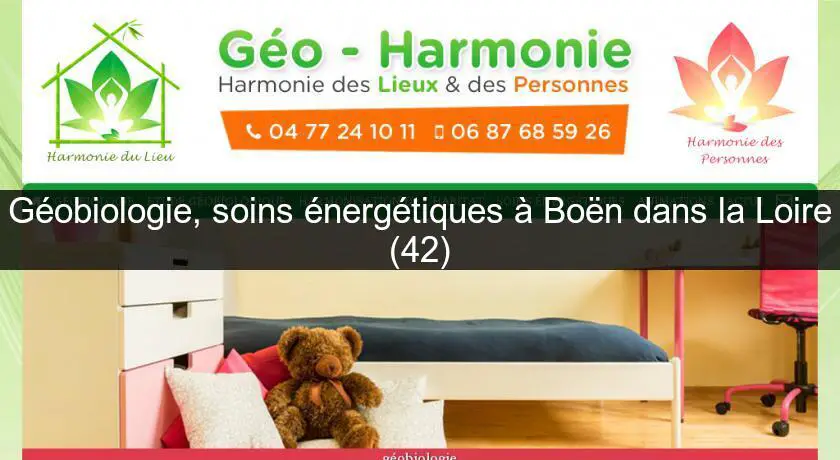 Géobiologie, soins énergétiques à Boën dans la Loire (42)