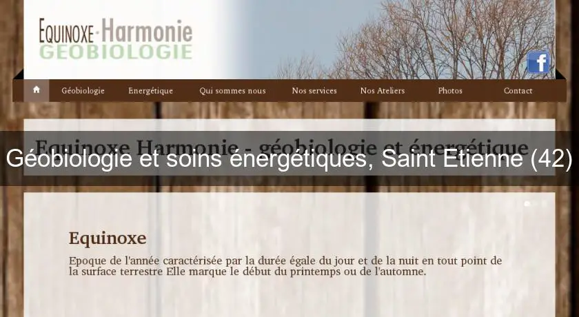 Géobiologie et soins énergétiques, Saint Etienne (42)