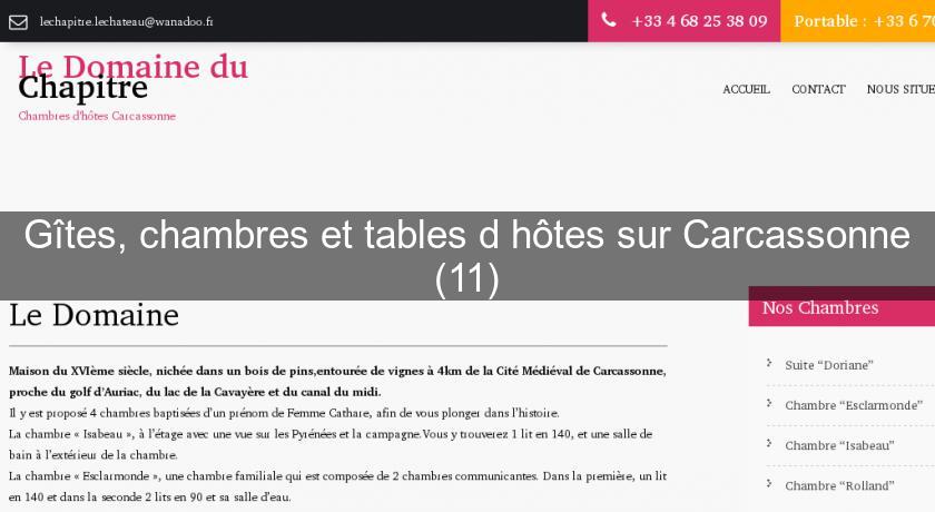 Gîtes, chambres et tables d'hôtes sur Carcassonne (11)