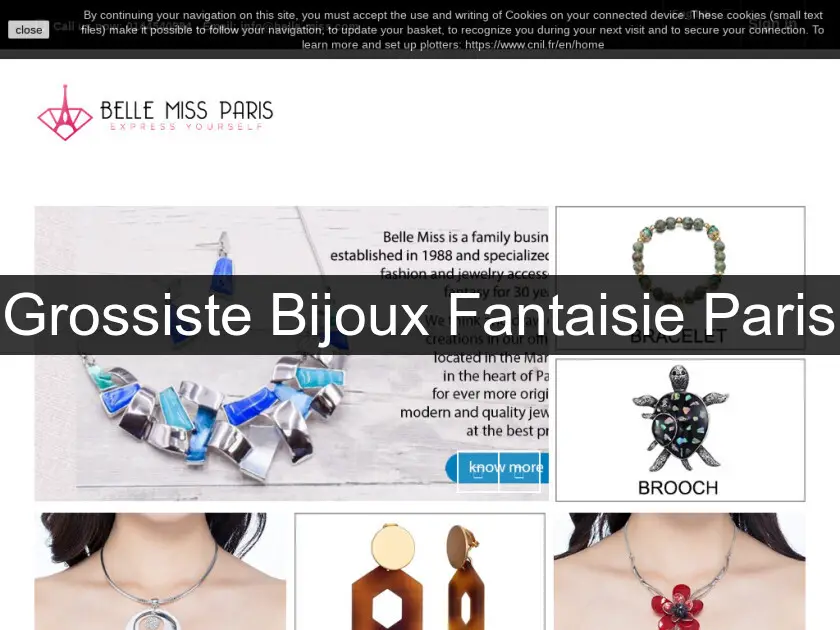Grossiste Bijoux Fantaisie Paris