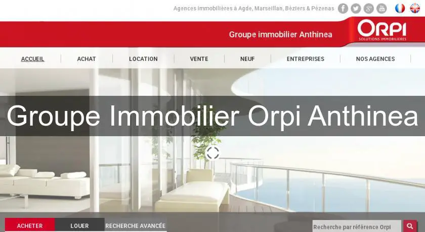 Groupe Immobilier Orpi Anthinea