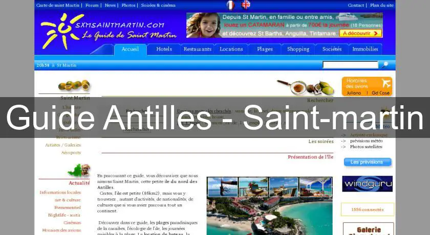 Guide Antilles - Saint-martin