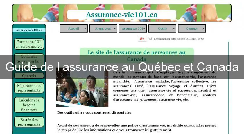 Guide de l'assurance au Québec et Canada