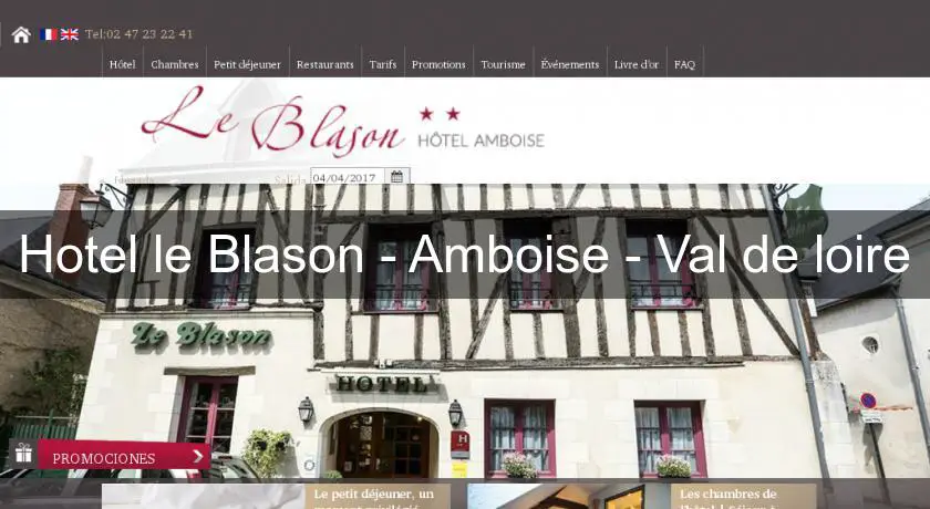 Hotel le Blason - Amboise - Val de loire