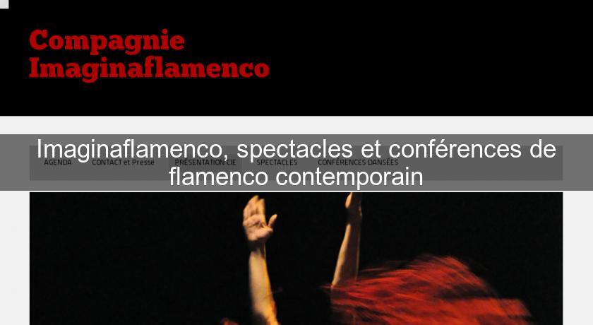 Imaginaflamenco, spectacles et conférences de flamenco contemporain