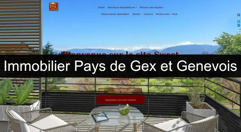 Immobilier Pays de Gex et Genevois