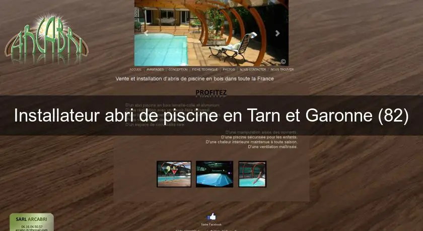 Installateur abri de piscine en Tarn et Garonne (82)